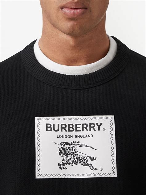 sweatshirt prorsum burberry schwarz|burberry men's hoodie.